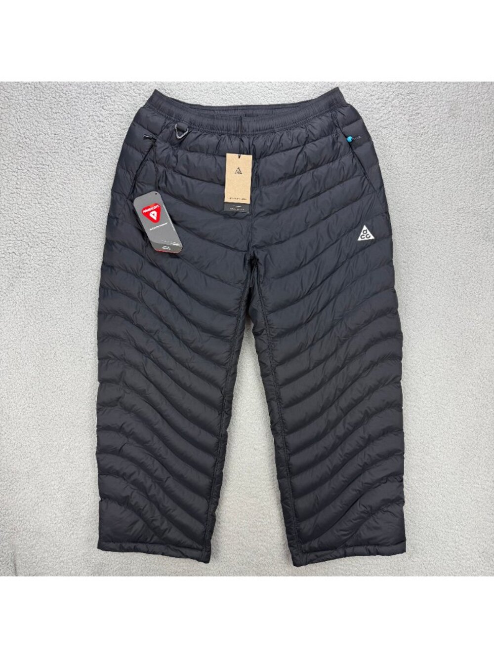 Nike ACG Pants Mens Medium M Black Lava Flow Primaloft Therma Fit ADV Loose Fit
